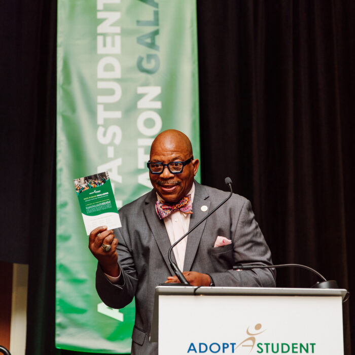 Keith Motley, Former chancellor of the University of Massachusetts Boston, at the AASF Gala